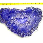 Resin Geode with Quartz Crystals