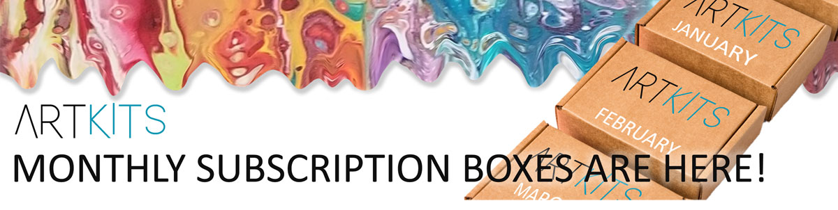 Watercolor Subscription Box - Kits for Kids & Adults